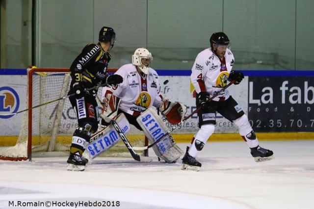 Photo hockey match Rouen - Chamonix  le 02/01/2019