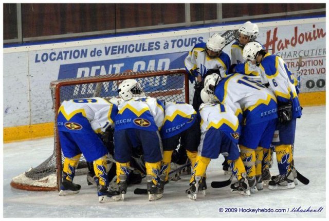 Photo hockey reportage Tours vs Chamonix : Photos U18