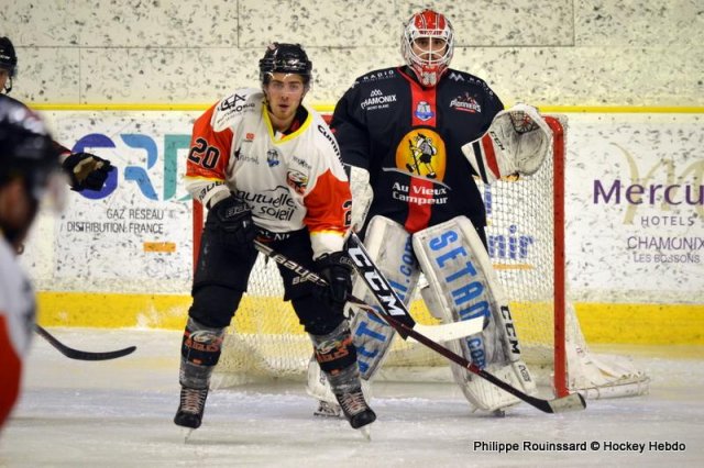 Photo hockey match Chamonix  - Nice le 04/01/2019