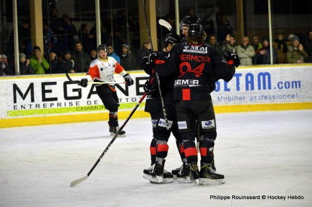 Photo hockey match Chamonix  - Nice le 04/01/2019