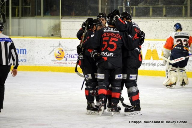 Photo hockey match Chamonix  - Nice le 04/01/2019