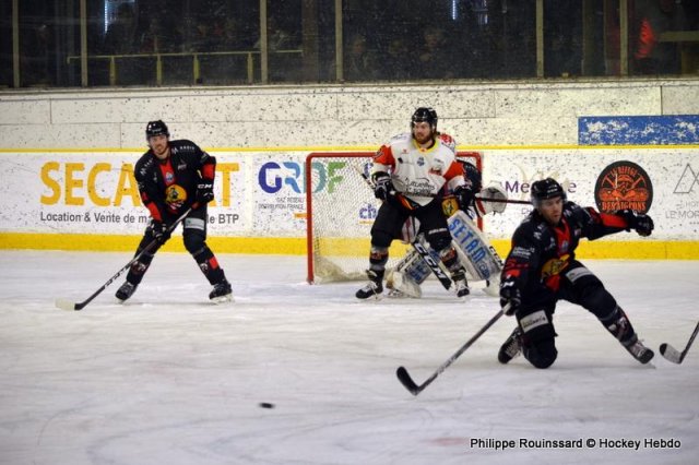 Photo hockey match Chamonix  - Nice le 04/01/2019