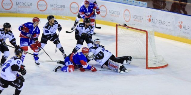 Photo hockey match Lyon - Gap  le 04/01/2019