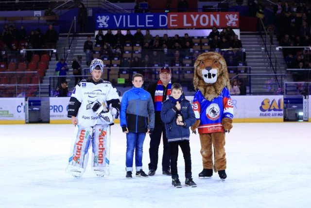 Photo hockey match Lyon - Gap  le 04/01/2019