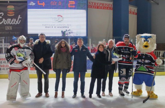 Photo hockey match Angers  - Anglet le 04/01/2019