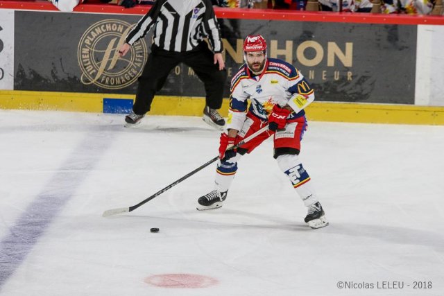Photo hockey match Amiens  - Grenoble  le 04/01/2019
