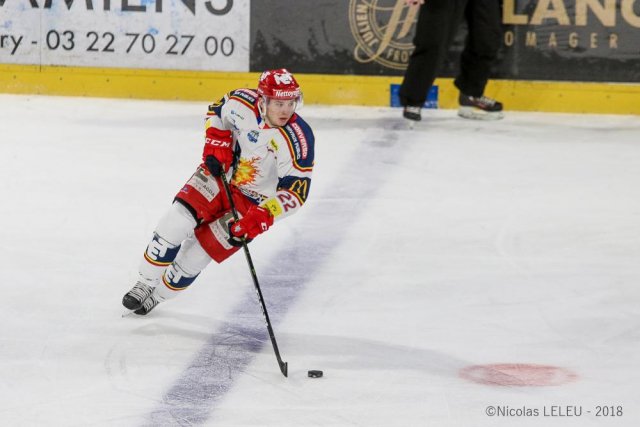 Photo hockey match Amiens  - Grenoble  le 04/01/2019