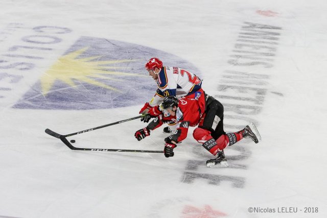 Photo hockey match Amiens  - Grenoble  le 04/01/2019