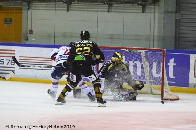 Photo hockey match Rouen - Angers  le 06/01/2019