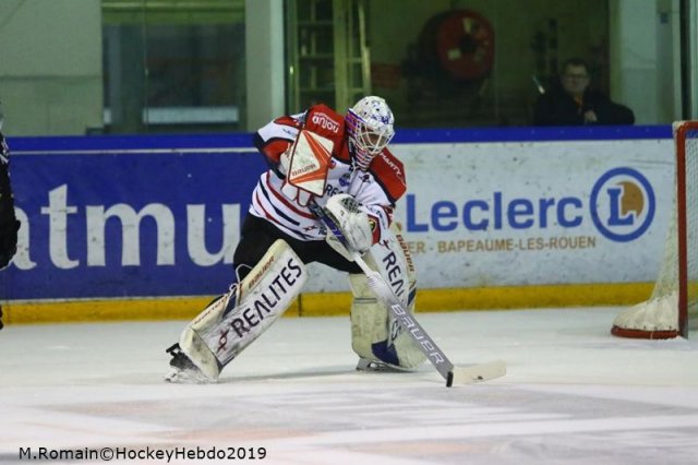 Photo hockey match Rouen - Angers  le 06/01/2019