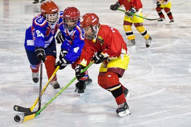 Photo hockey reportage Asnières vs Orléans : Photos U11