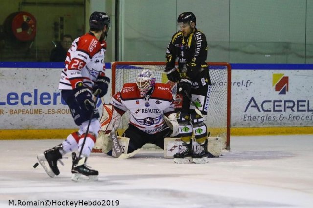 Photo hockey match Rouen - Angers  le 06/01/2019