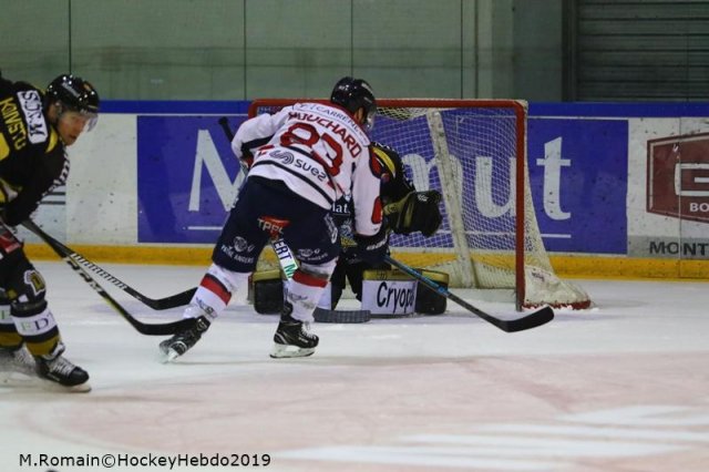 Photo hockey match Rouen - Angers  le 06/01/2019