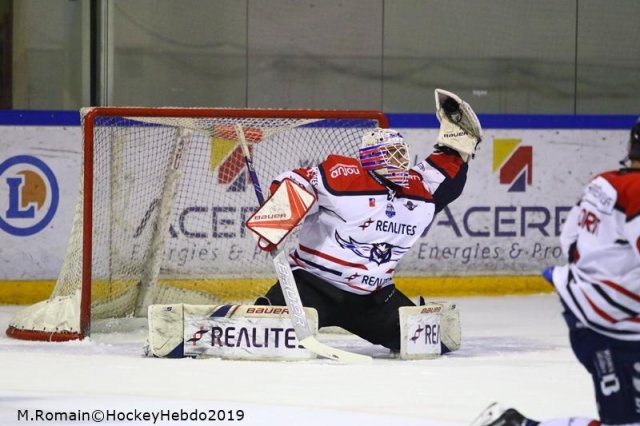 Photo hockey match Rouen - Angers  le 06/01/2019