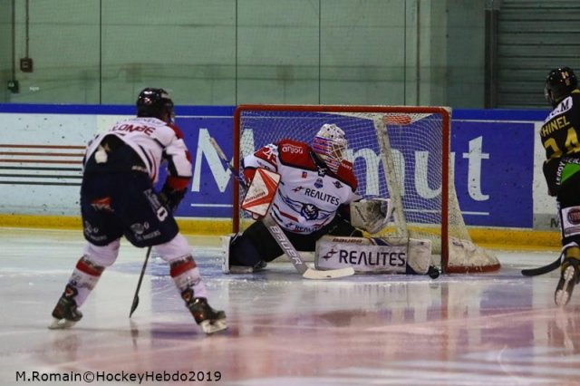 Photo hockey match Rouen - Angers  le 06/01/2019