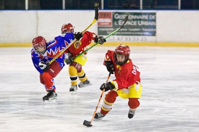 Photo hockey reportage Asnières vs Orléans : Photos U11