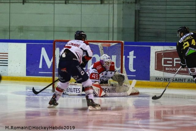 Photo hockey match Rouen - Angers  le 06/01/2019