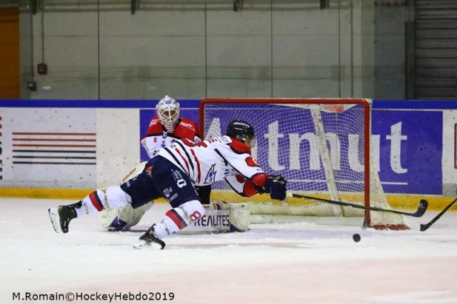 Photo hockey match Rouen - Angers  le 06/01/2019