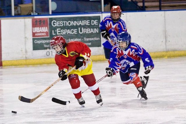 Photo hockey reportage Asnières vs Orléans : Photos U11