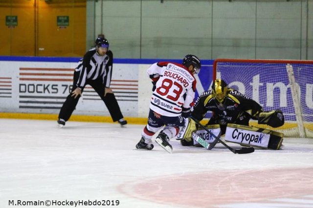 Photo hockey match Rouen - Angers  le 06/01/2019