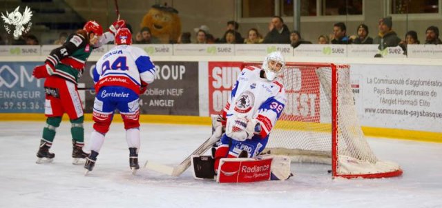Photo hockey match Anglet - Lyon le 06/01/2019
