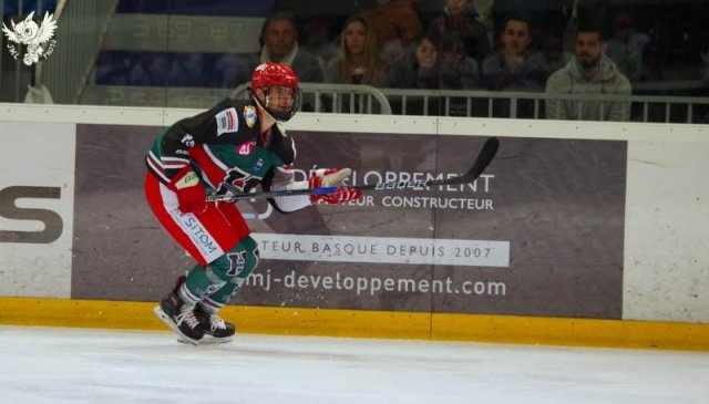Photo hockey match Anglet - Lyon le 06/01/2019