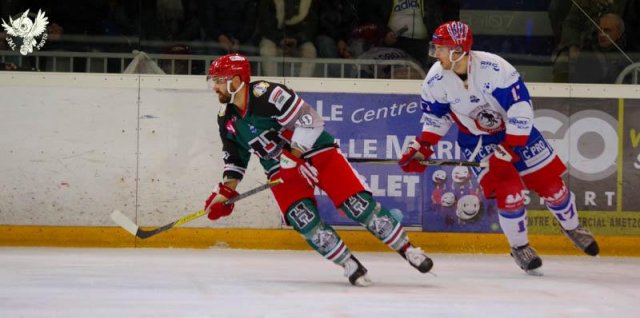 Photo hockey match Anglet - Lyon le 06/01/2019