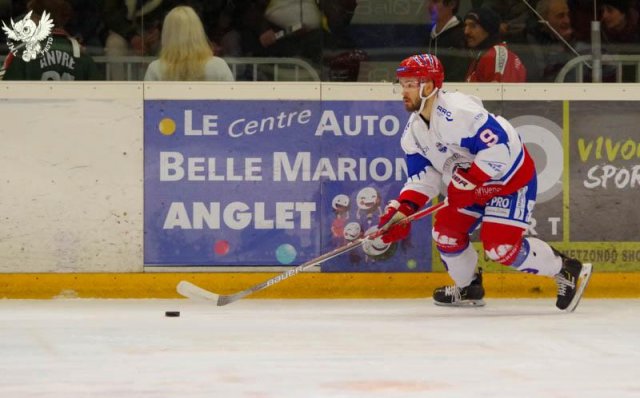Photo hockey match Anglet - Lyon le 06/01/2019