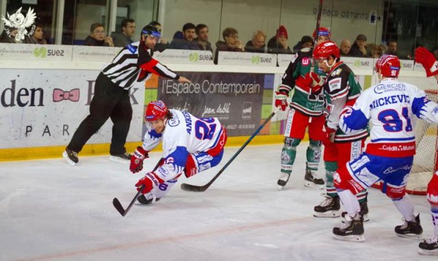 Photo hockey match Anglet - Lyon le 06/01/2019