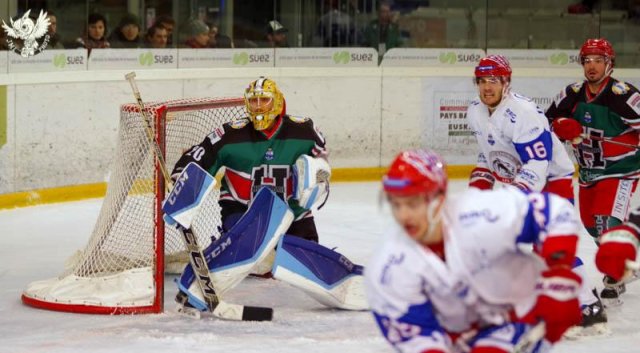 Photo hockey match Anglet - Lyon le 06/01/2019