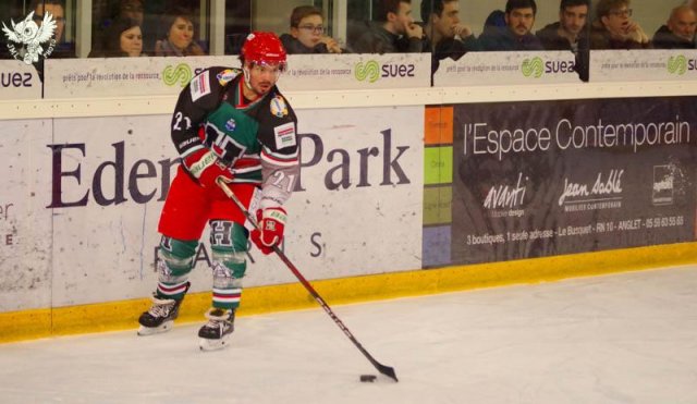Photo hockey match Anglet - Lyon le 06/01/2019