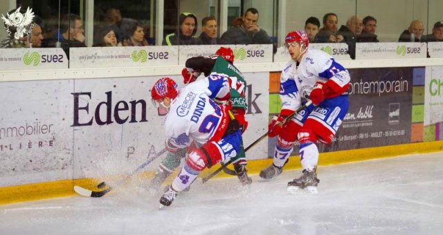 Photo hockey match Anglet - Lyon le 06/01/2019
