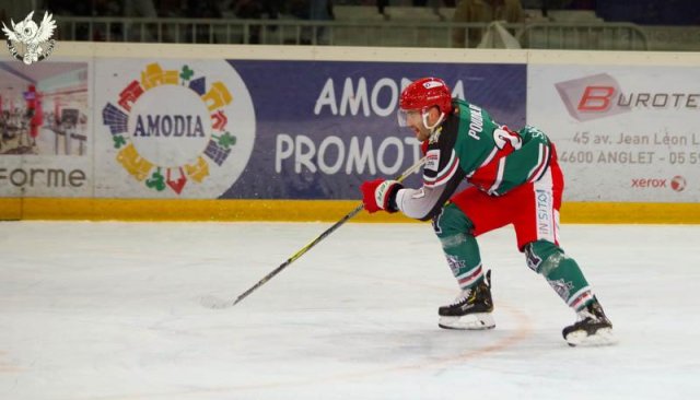 Photo hockey match Anglet - Lyon le 06/01/2019