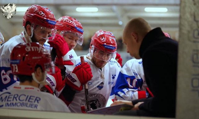 Photo hockey match Anglet - Lyon le 06/01/2019