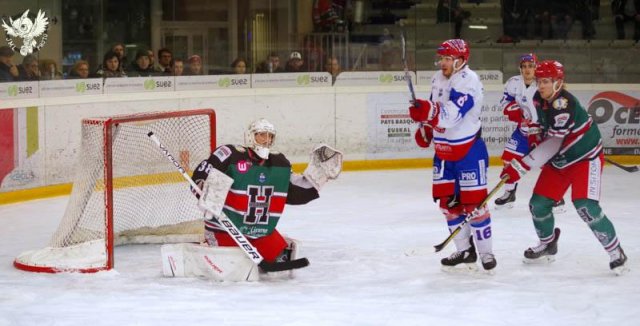 Photo hockey match Anglet - Lyon le 06/01/2019