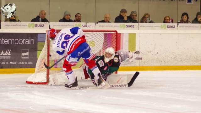 Photo hockey match Anglet - Lyon le 06/01/2019