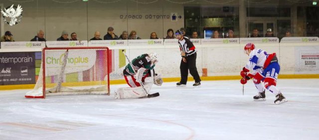 Photo hockey match Anglet - Lyon le 06/01/2019