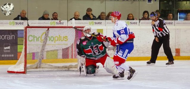 Photo hockey match Anglet - Lyon le 06/01/2019