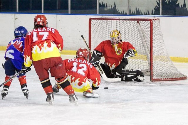 Photo hockey reportage Asnières vs Orléans : Photos U11