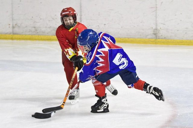 Photo hockey reportage Asnières vs Orléans : Photos U11