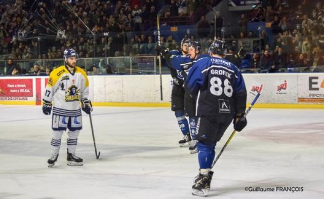 Photo hockey match Nantes - Dunkerque le 05/01/2019