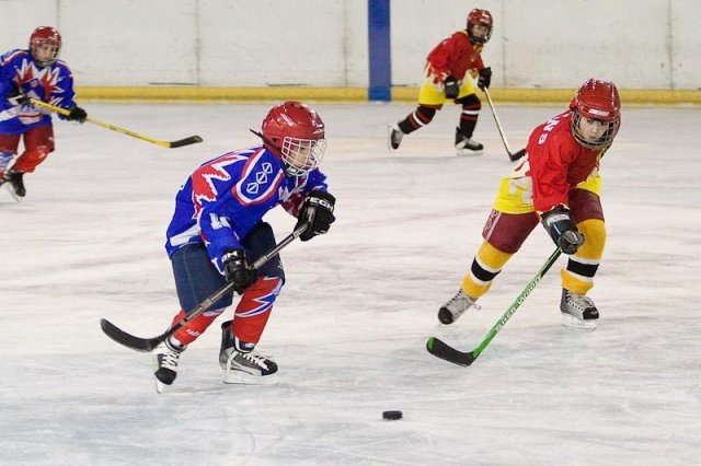 Photo hockey reportage Asnières vs Orléans : Photos U11