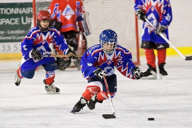 Photo hockey reportage Asnières vs Orléans : Photos U11