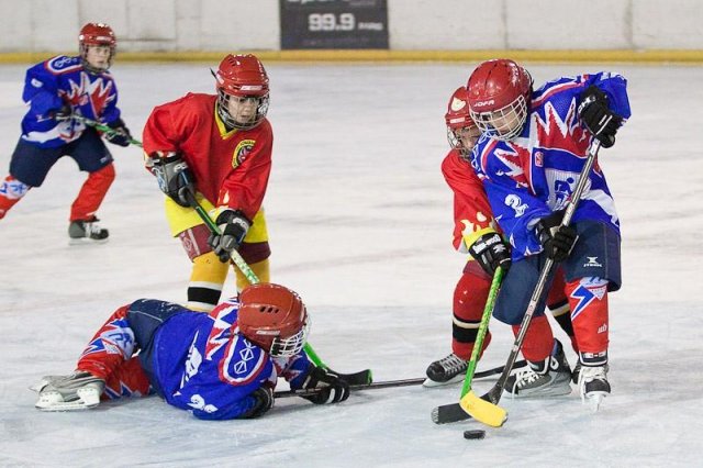 Photo hockey reportage Asnières vs Orléans : Photos U11