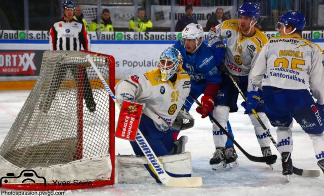 Photo hockey match Lausanne - Davos le 08/01/2019