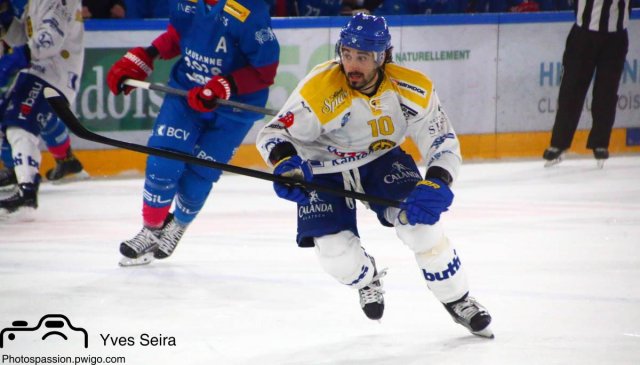 Photo hockey match Lausanne - Davos le 08/01/2019