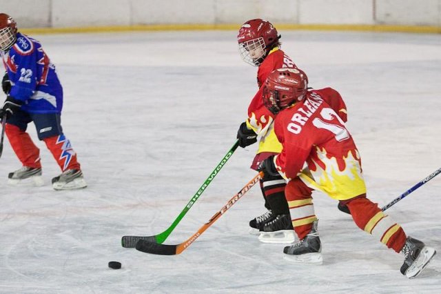 Photo hockey reportage Asnières vs Orléans : Photos U11