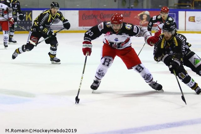 Photo hockey match Rouen - Anglet le 08/01/2019