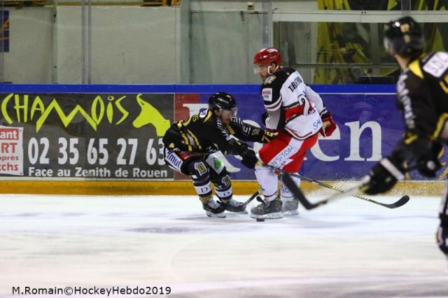 Photo hockey match Rouen - Anglet le 08/01/2019