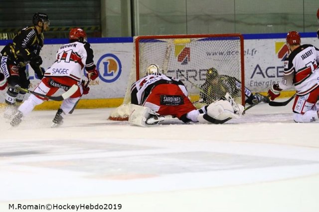 Photo hockey match Rouen - Anglet le 08/01/2019